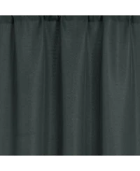 Rt Designers Collection 100% Polyester Gibson Solid 3 Piece Kitchen Curtains Valance and Tiers Set