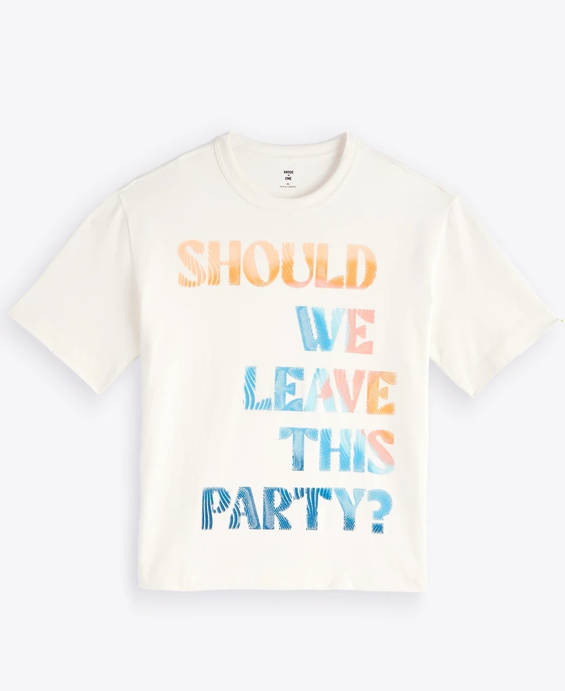 Mode of One Men's Relaxed-Fit Part Graphic T-Shirt, Macy's Exclusive