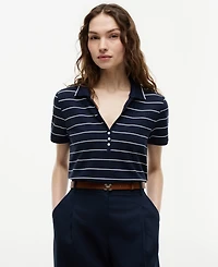 Tommy Hilfiger Women's Henley Polo Shirt
