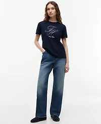 Tommy Hilfiger Women's Short-Sleeve Crewneck T-Shirt