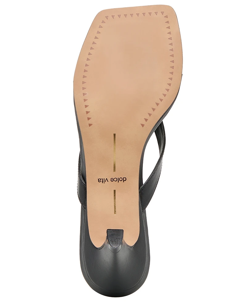 Dolce Vita Women's Ramia Kitten Heel Thong Dress Sandals