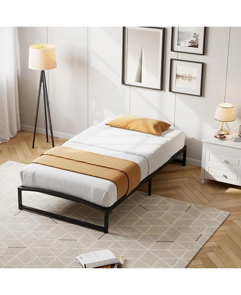 gaomon 10 Inch Metal Platform Bed Frame