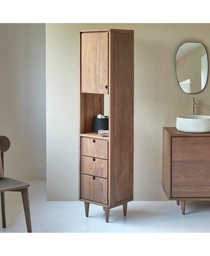 Tikamoon Jonak tall bathroom unit