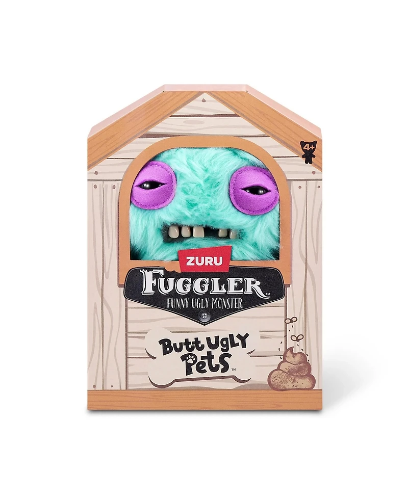 Fuggler Butt Ugly Pets Yawper Pomeranian Blue Funny Ugly Monster Plush Toy 9 Inch