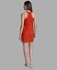 Bcbg Women's Lace Halter Neck Sheath Dress