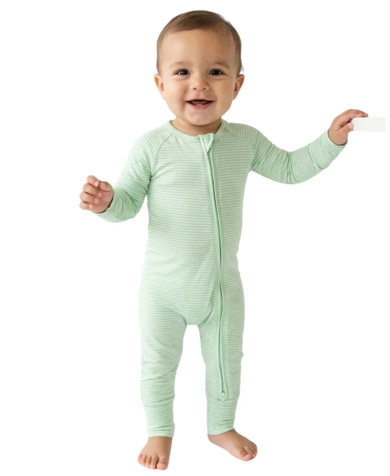 Motette Boys Pear Stripe Bamboo Sleeper