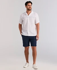 Cubavera Men's Cotton Blend Embroidered Shirt