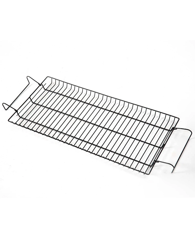 Aostirmotor 46" Pink Folding Pet Grooming Table with Stainless Steel Frame and Adjustable Arm