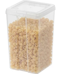 Iris Qt Food Storage Containers with Flip-Top Lid, Stackable Pantry and Kitchen Containers