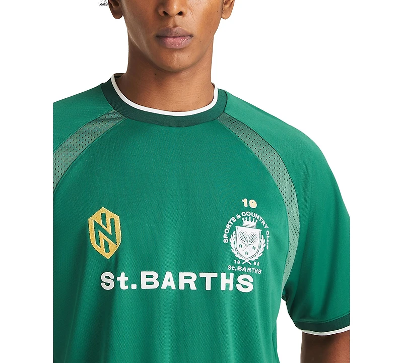 Nautica Men's Raglan Soccer Crewneck T-Shirt