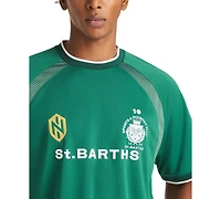 Nautica Men's Raglan Soccer Crewneck T-Shirt