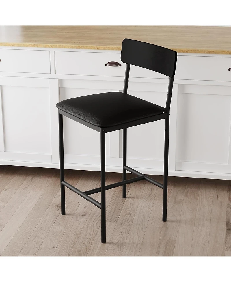 gaomon Set of 4 Modern Upholstered Dining Chairs, Stable Stylish Seating for Apartment Dining Room