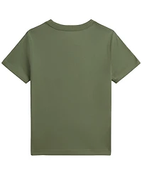 Polo Ralph Lauren Boys' 2-7 Madras-Logo Jersey T-Shirts