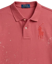 Polo Ralph Lauren Boys' 8-20 Big Pony Paint-Print Mesh Shirt