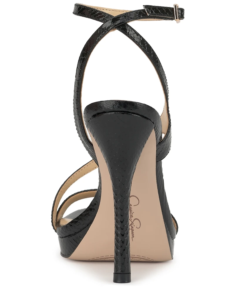 Jessica Simpson Women's Dixia Strappy Stiletto Dress Sandals