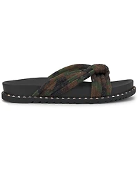 Jessica Simpson Women's Cilleva Knotted Footbed Flat Sandals