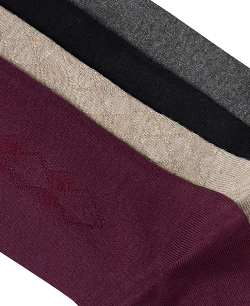 Calvin Klein Men's 4-Pk. Crew Dress Socks