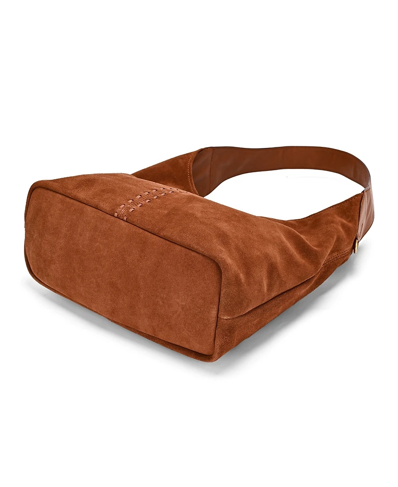 Old Trend Hydrangea Medium Hobo Bag