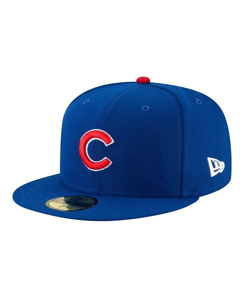 New Era Men's Royal Chicago Cubs 150th Anniversary 59FIFTY Fitted Hat