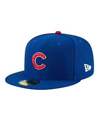New Era Men's Royal Chicago Cubs 150th Anniversary 59FIFTY Fitted Hat