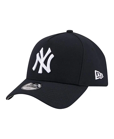 New Era Big Boys and Girls Navy New York Yankees 9FORTY A-Frame Adjustable Hat