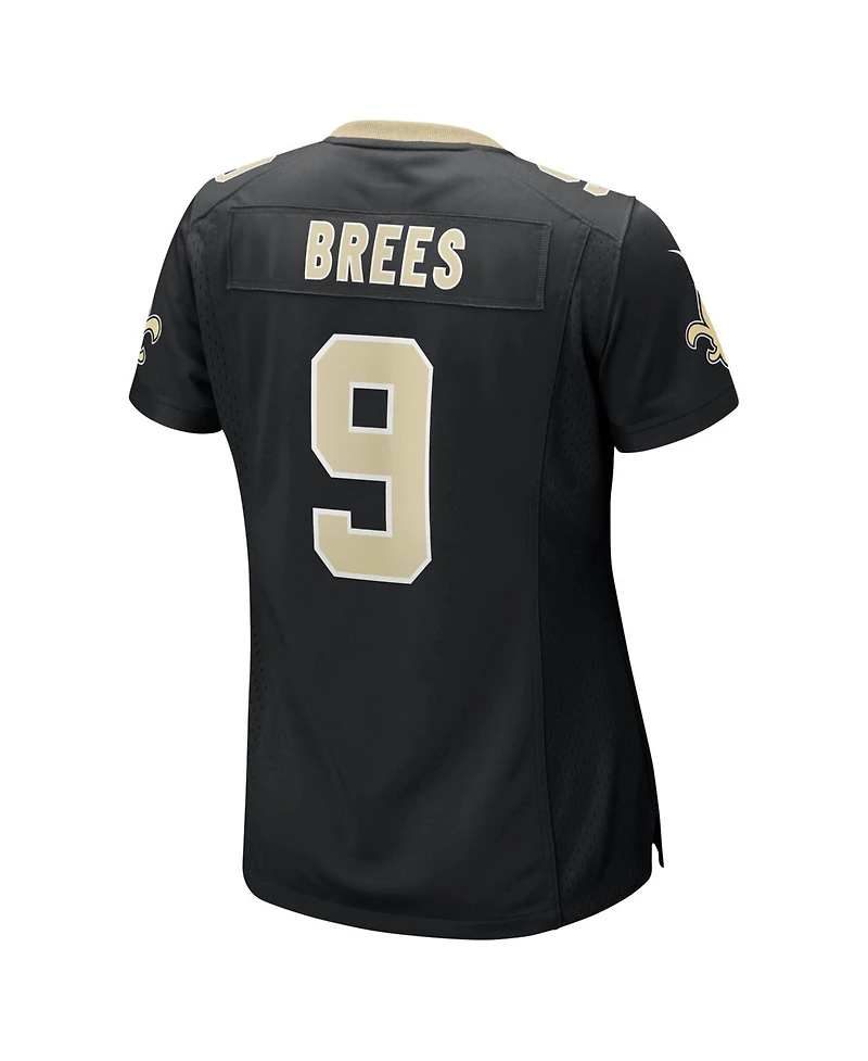 Nike Women's Drew Brees Black New Orleans Saints Team Game Jersey