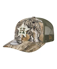New Era Men's Camo Houston Astros Realtree 9SEVENTY Adjustable Hat