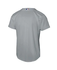 Nike Big Boys and Girls Gray Los Angeles Dodgers Alternate Replica Jersey