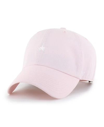 '47 Brand Women's Light Pink Dallas Cowboys Base Runner Ballpark Clean Up Adjustable Hat