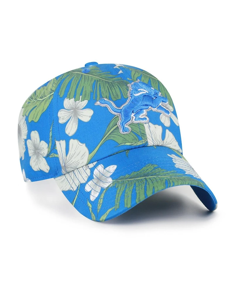 '47 Brand Men's Blue Detroit Lions Beach Side Clean Up Adjustable Hat