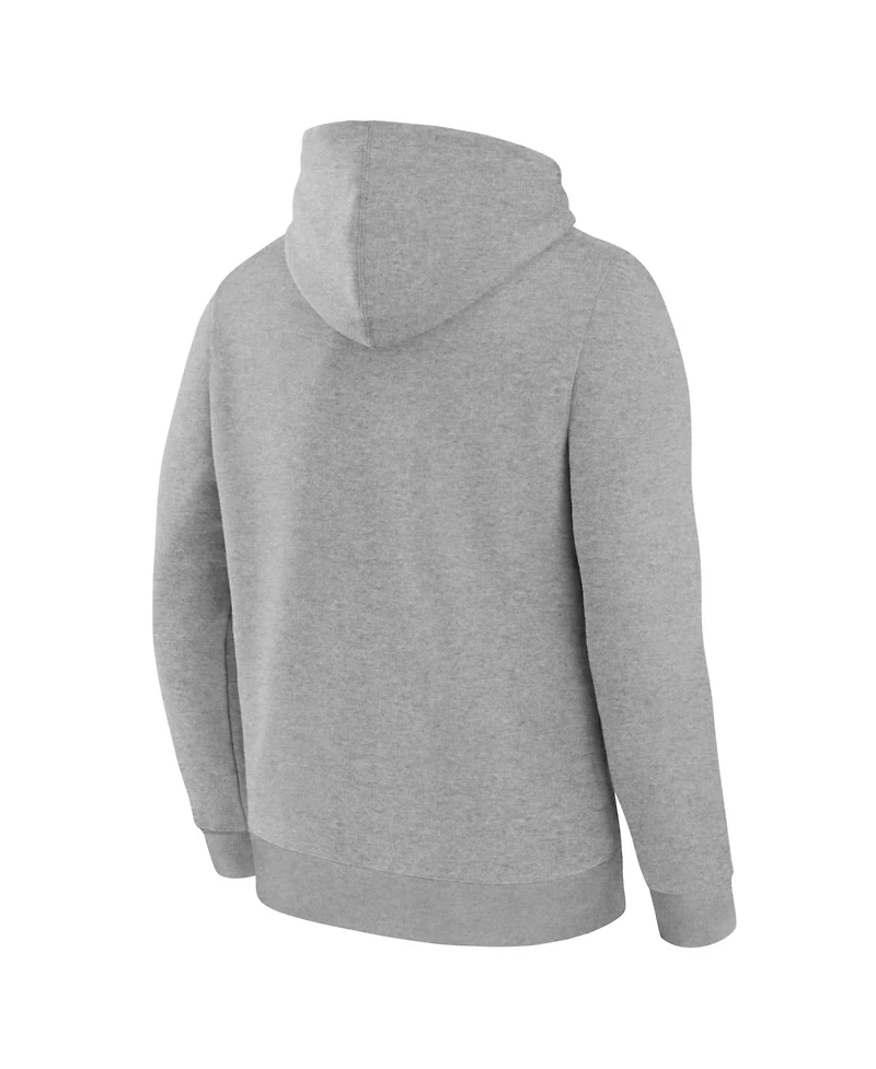 Fanatics Men's Heather Gray New York Yankees Lock-Up Legacy Hoodie