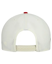 New Era Men's Cream San Francisco 49ers Upside Down 9FIFTY A-Frame Snapback Hat