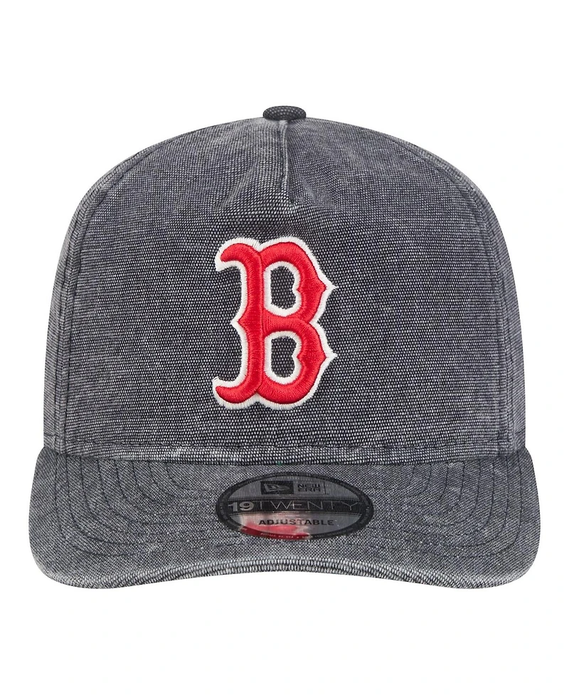 New Era Men's Navy Heather Boston Red Sox Denim Classic 19TWENTY Adjustable Hat