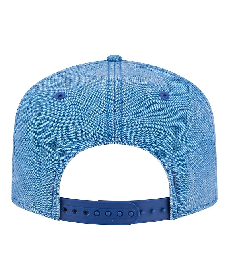 New Era Men's Royal New York Mets Denim Classic 19TWENTY Adjustable Hat