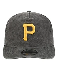 New Era Men's Black Pittsburgh Pirates Denim Classic 19TWENTY Adjustable Hat
