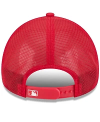 New Era Men's Red Philadelphia Phillies 2026 Batting Practice Alternate Apex 9FORTY Adjustable Hat