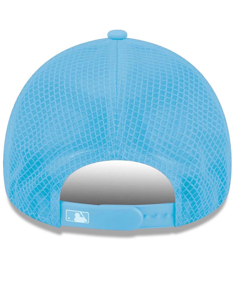 New Era Men's Light Blue Tampa Bay Rays 2026 Batting Practice Alternate Apex 9FORTY Adjustable Hat