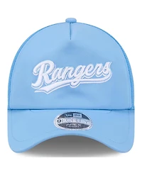 New Era Men's Light Blue Texas Rangers 2026 Batting Practice Alternate Apex 9FORTY Adjustable Hat