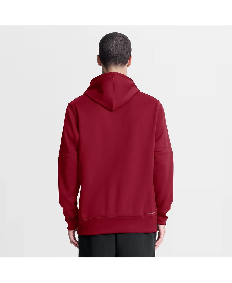 Nike Men's Red Arizona Diamondbacks Authentic Collection Therma-fit Hoodie