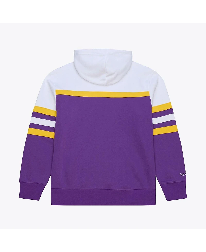 Mitchell & Ness Men's Purple Minnesota Vikings Head Coach Hoodie
