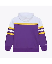 Mitchell & Ness Men's Purple Minnesota Vikings Head Coach Hoodie