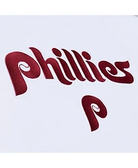 Mitchell & Ness Men's White Philadelphia Phillies Arctic Fleece Sweatshirt