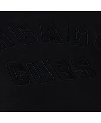 Mitchell & Ness Men's Black Chicago Cubs Phantom Fleece Crewneck Sweatshirt