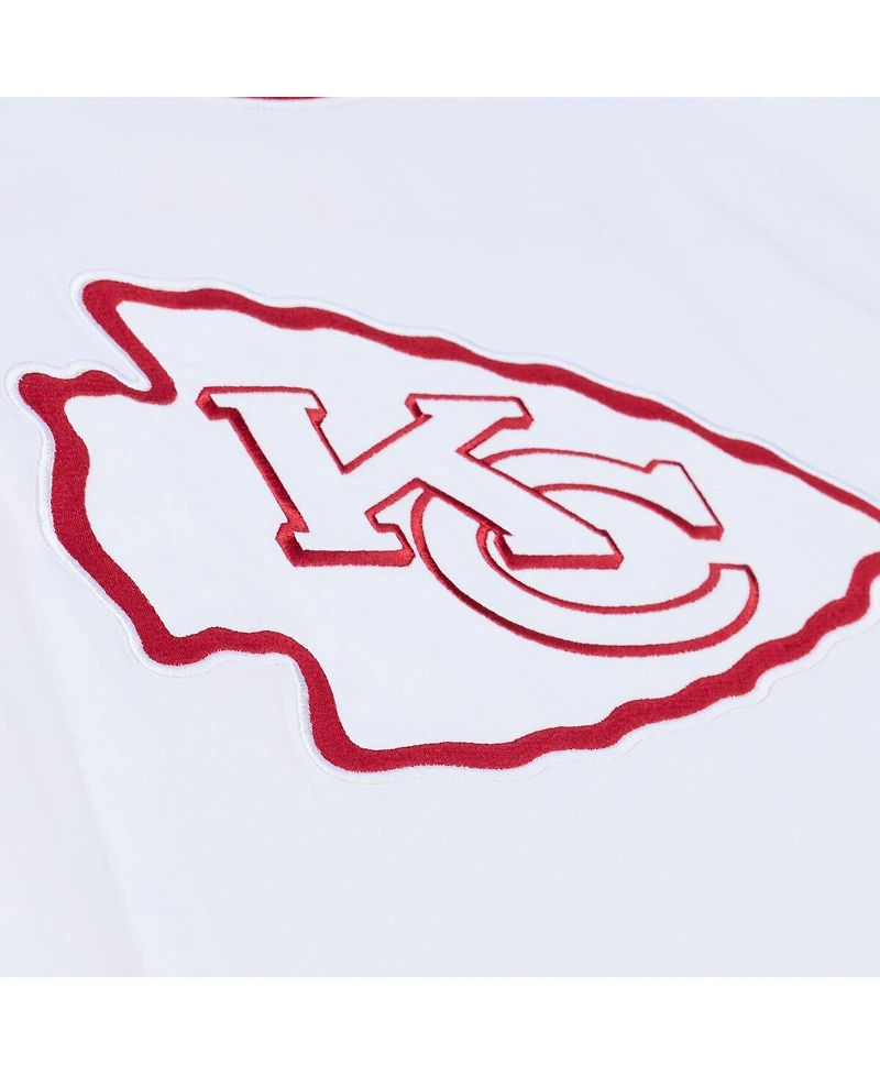 Mitchell & Ness Men's White Kansas City Chiefs Arctic T-Shirt