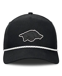 Fanatics Men's Black Arkansas Razorbacks Undertone Rope Adjustable Hat
