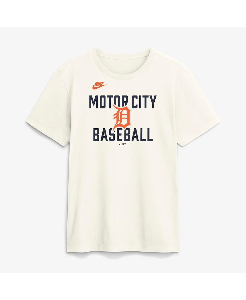 Nike Men's Cream Detroit Tigers Cooperstown Collection ‘70s Inspired T-Shirt