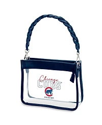 Wear by Erin Andrews Chicago Cubs Plastic Chain Mini Crossbody Bag