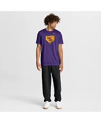 Nike Men's Purple Lsu Tigers Primetime Baseball Icon Legend Dri-fit T-Shirt