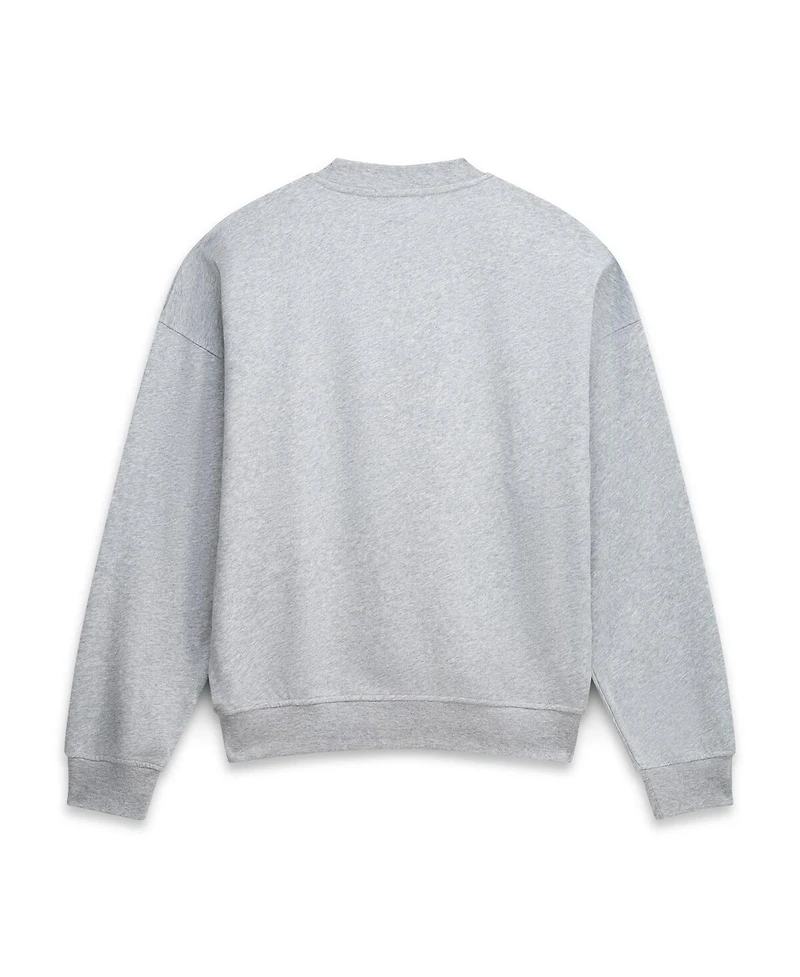 Mitchell & Ness Women's Heather Gray Minnesota Wild Hockey Night Sweatshirt