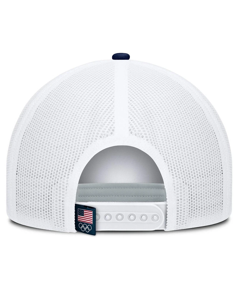 Fanatics Men's Fanatics Navy Team Usa Foam Front Adjustable Trucker Hat